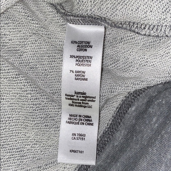 Kensie performance pullover sweatshirt - Picture 3 of 3